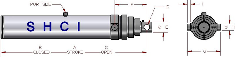 Image result for telescoping hydraulic cylinder